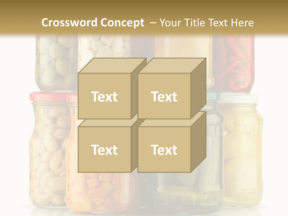 Gourmet Marinate Pickled PowerPoint Template