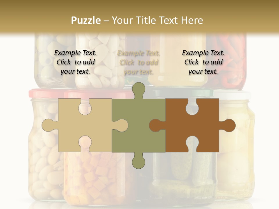 Gourmet Marinate Pickled PowerPoint Template