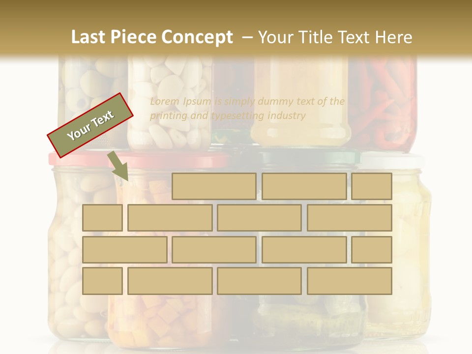 Gourmet Marinate Pickled PowerPoint Template