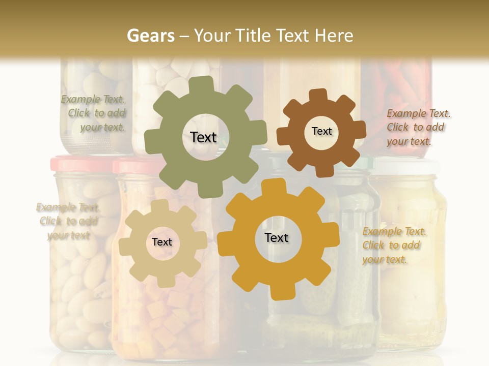 Gourmet Marinate Pickled PowerPoint Template