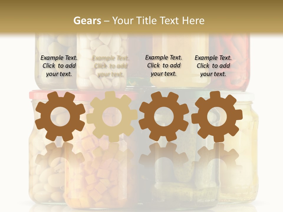 Gourmet Marinate Pickled PowerPoint Template