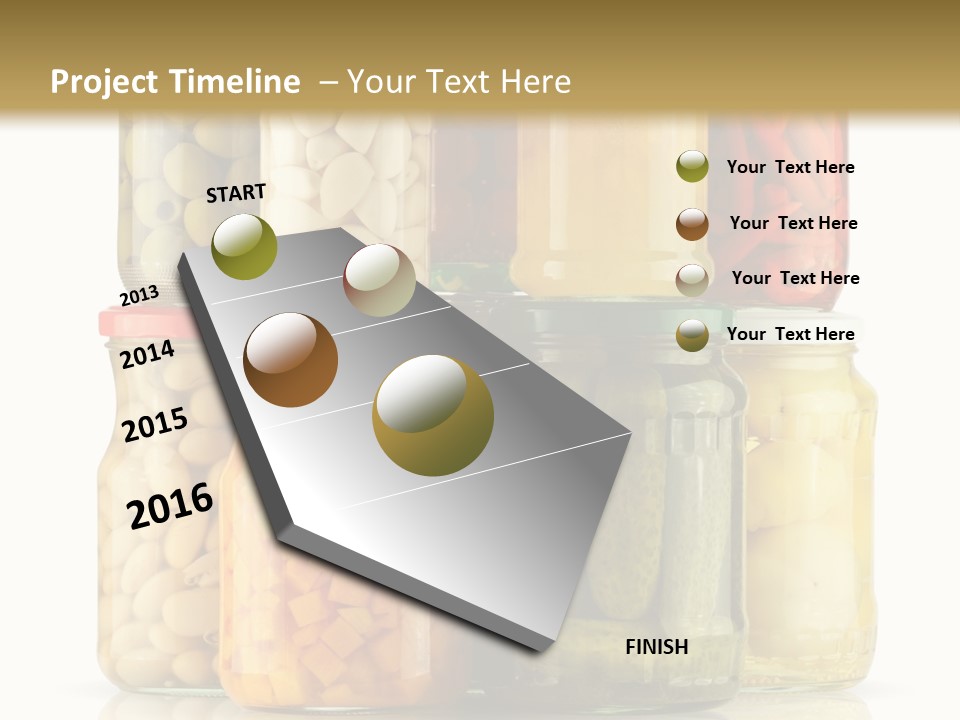 Gourmet Marinate Pickled PowerPoint Template