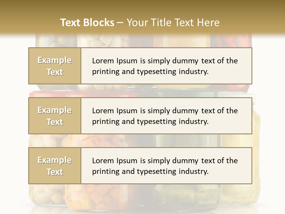 Gourmet Marinate Pickled PowerPoint Template