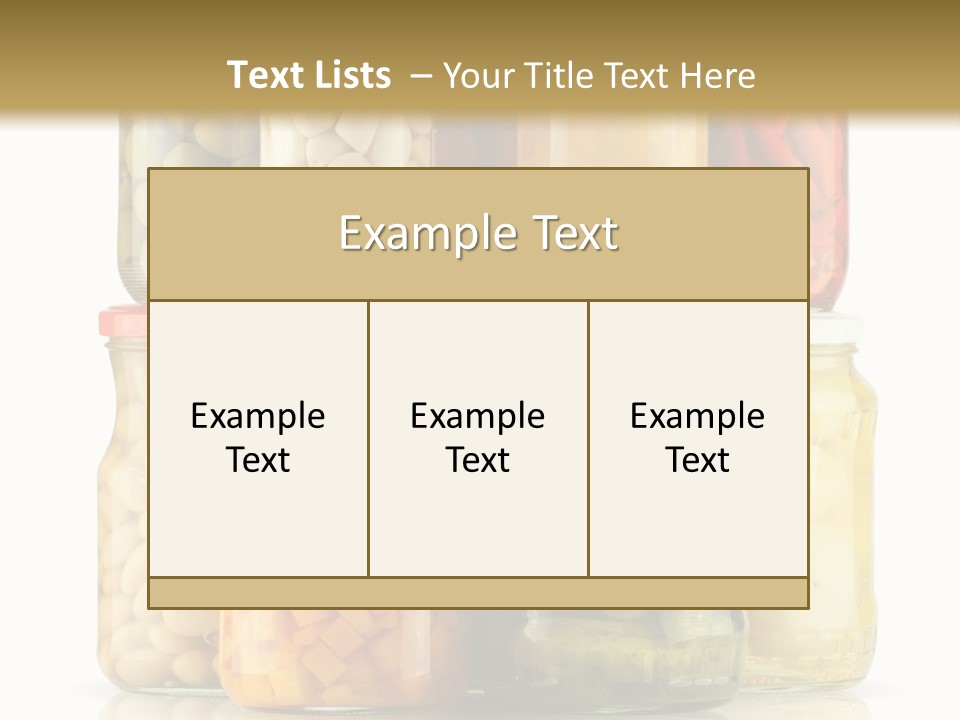 Gourmet Marinate Pickled PowerPoint Template