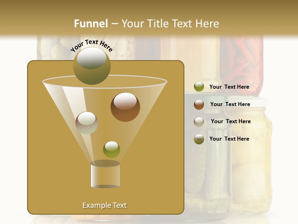 Gourmet Marinate Pickled PowerPoint Template