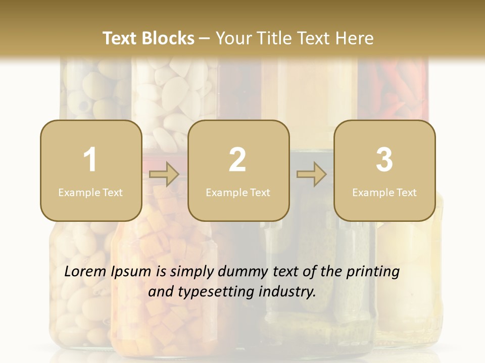 Gourmet Marinate Pickled PowerPoint Template