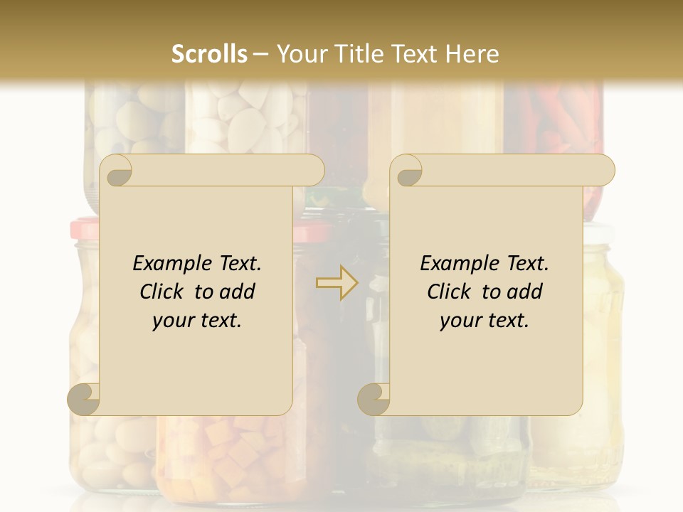 Gourmet Marinate Pickled PowerPoint Template