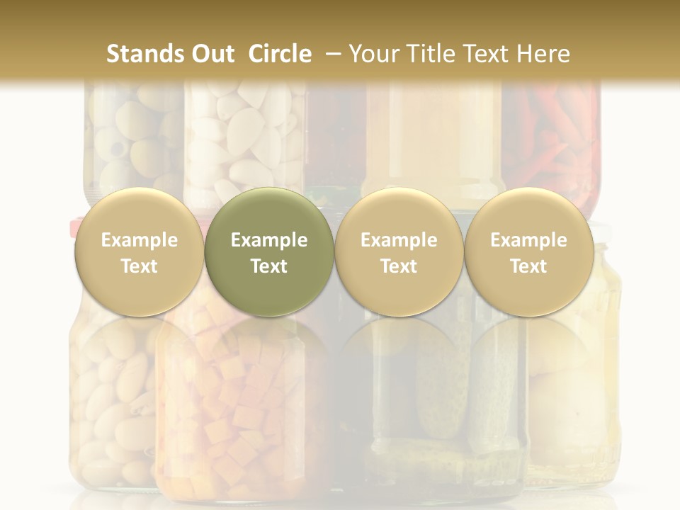 Gourmet Marinate Pickled PowerPoint Template