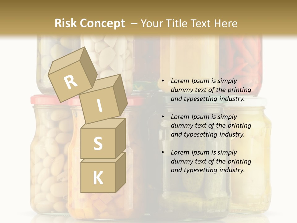 Gourmet Marinate Pickled PowerPoint Template