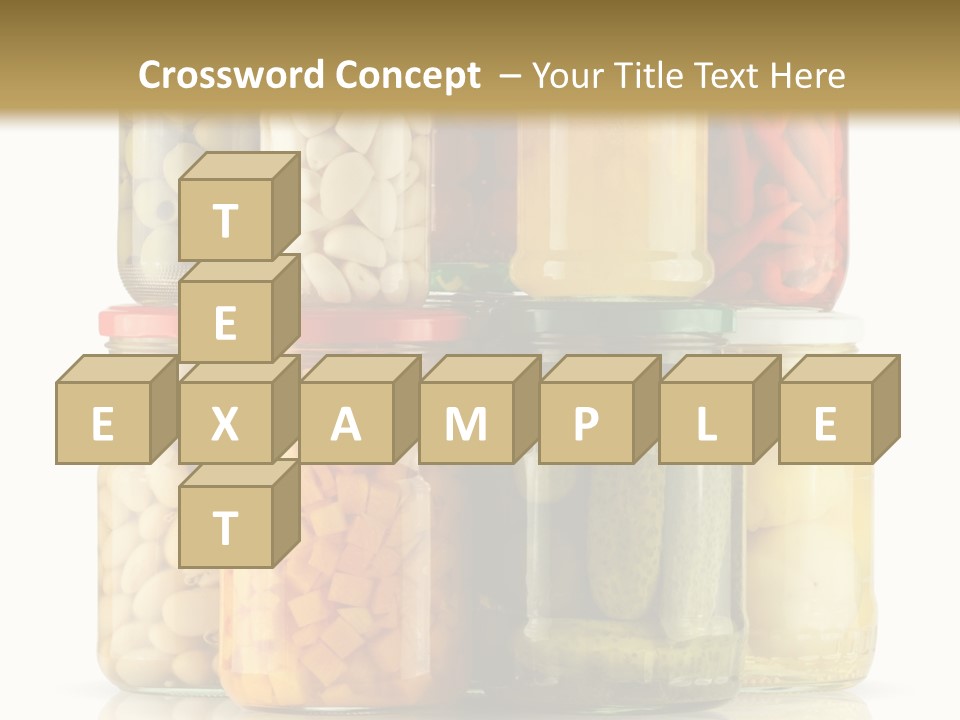 Gourmet Marinate Pickled PowerPoint Template