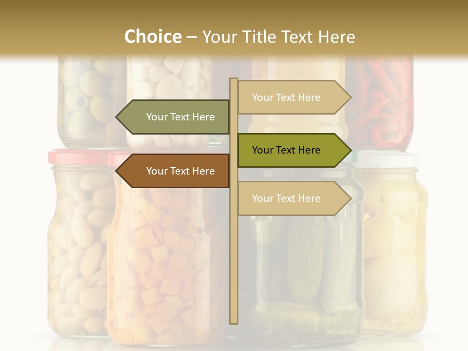 Gourmet Marinate Pickled PowerPoint Template