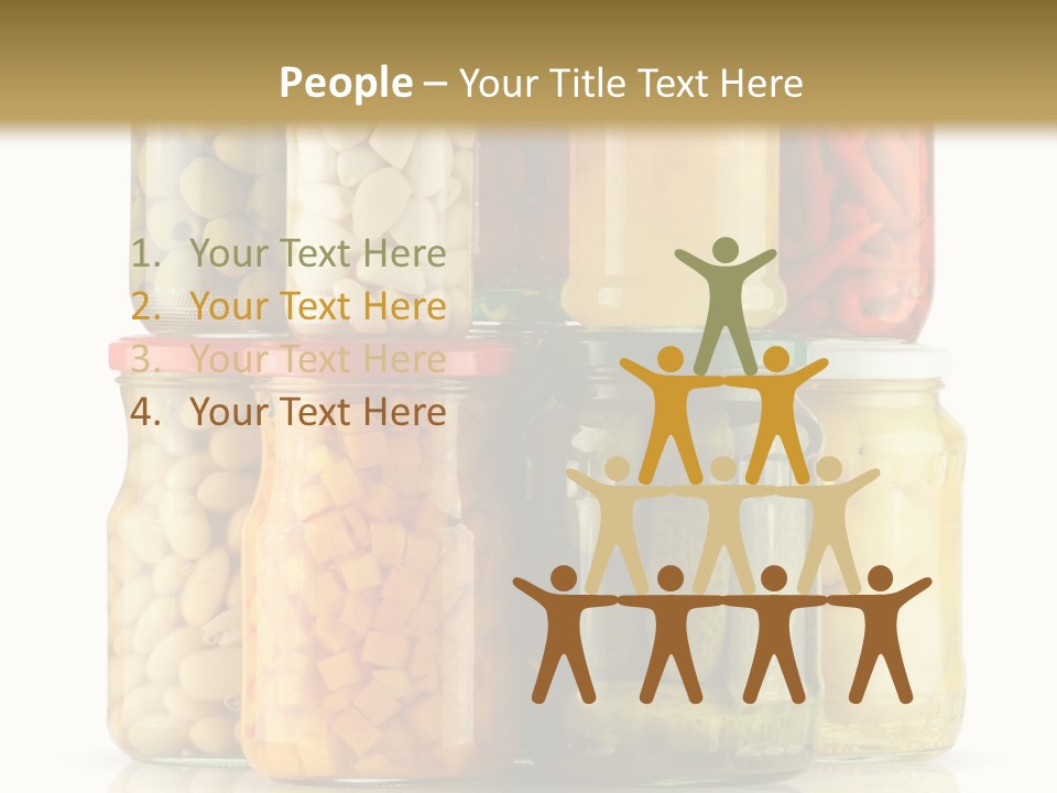 Gourmet Marinate Pickled PowerPoint Template