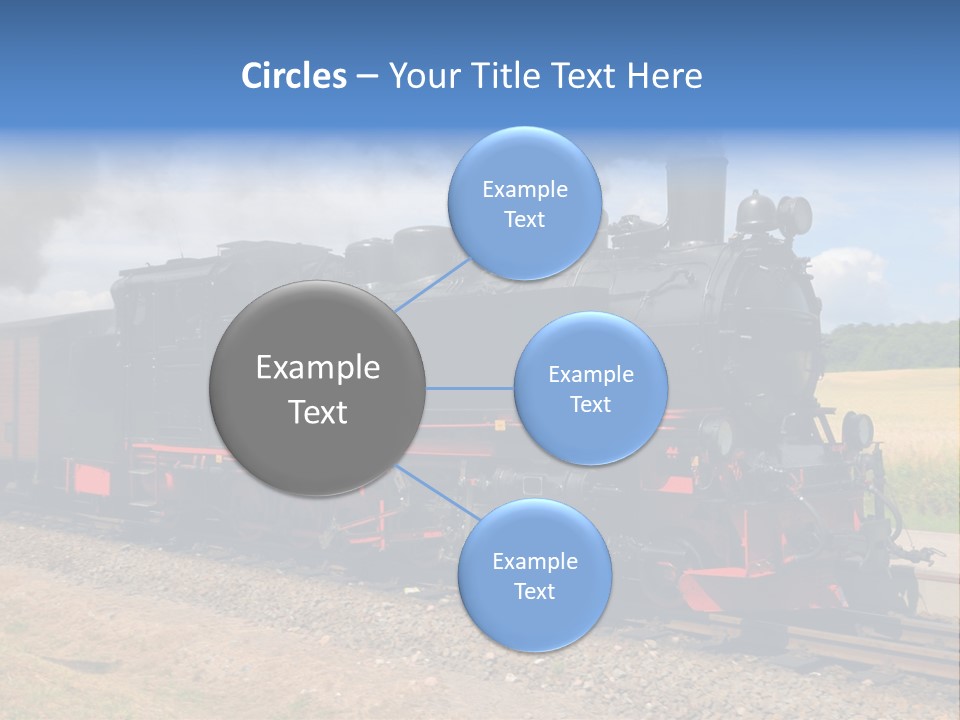 Steam Railroad Railway PowerPoint Template