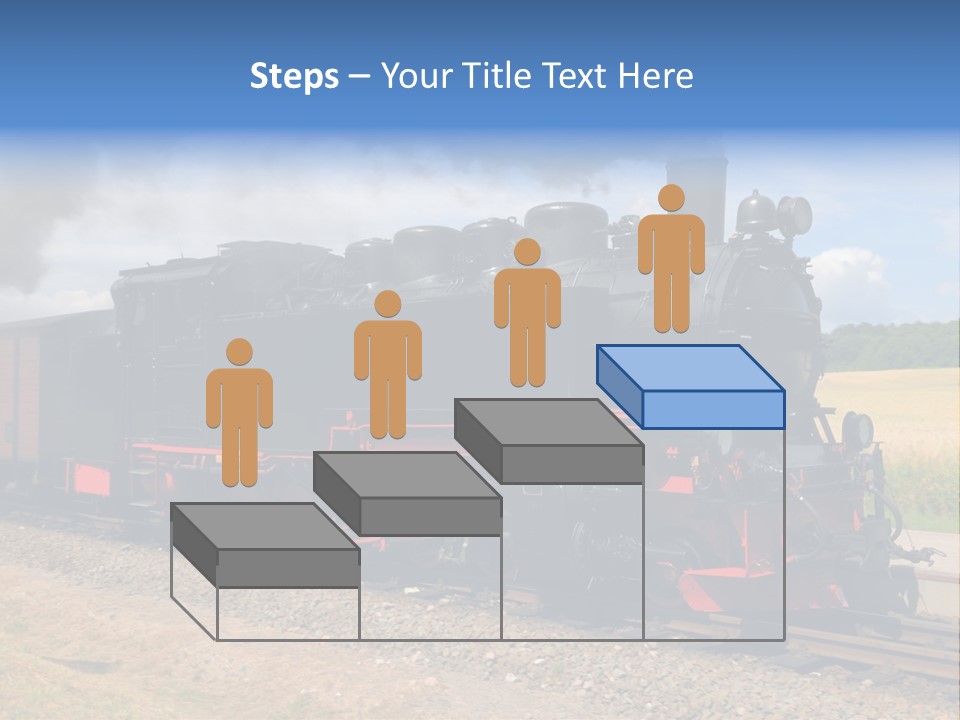 Steam Railroad Railway PowerPoint Template