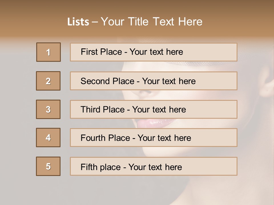 Grey Feather Smokey PowerPoint Template