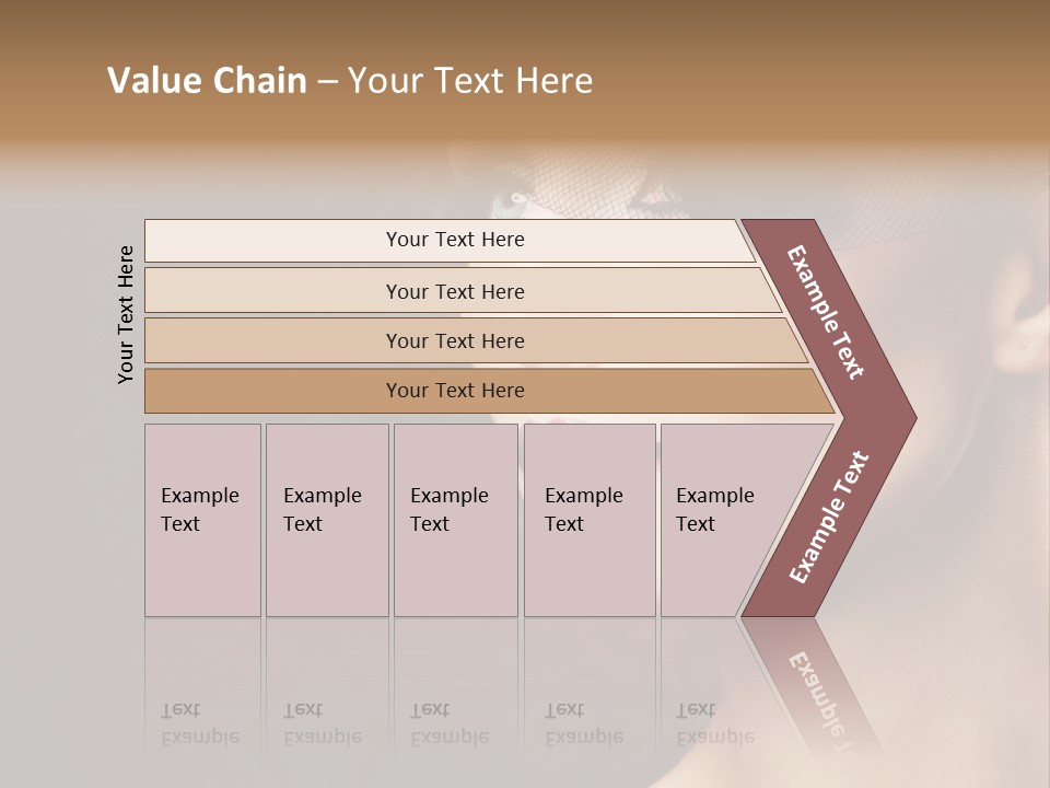 Grey Feather Smokey PowerPoint Template