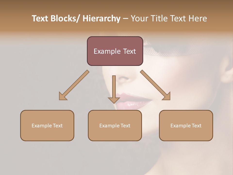 Grey Feather Smokey PowerPoint Template