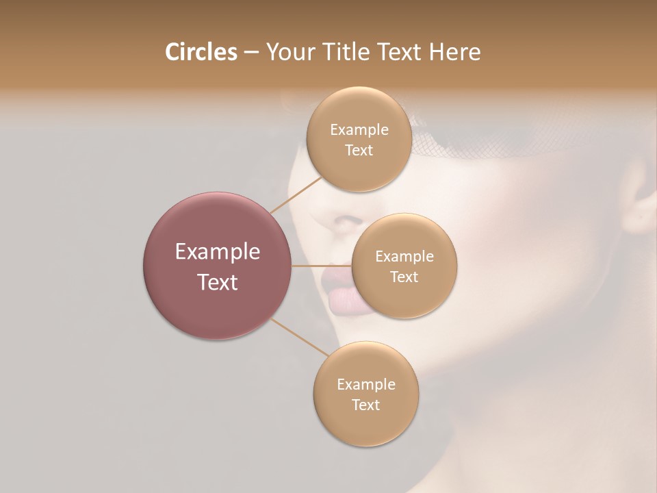 Grey Feather Smokey PowerPoint Template