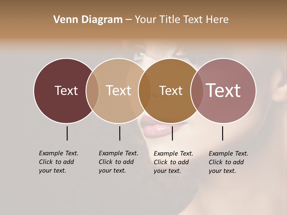 Grey Feather Smokey PowerPoint Template