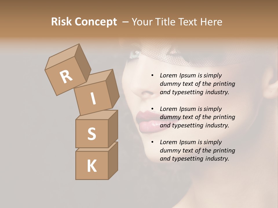 Grey Feather Smokey PowerPoint Template