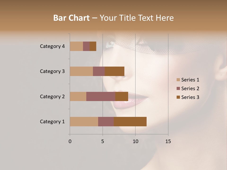 Grey Feather Smokey PowerPoint Template