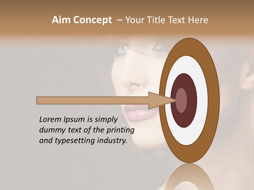 Grey Feather Smokey PowerPoint Template