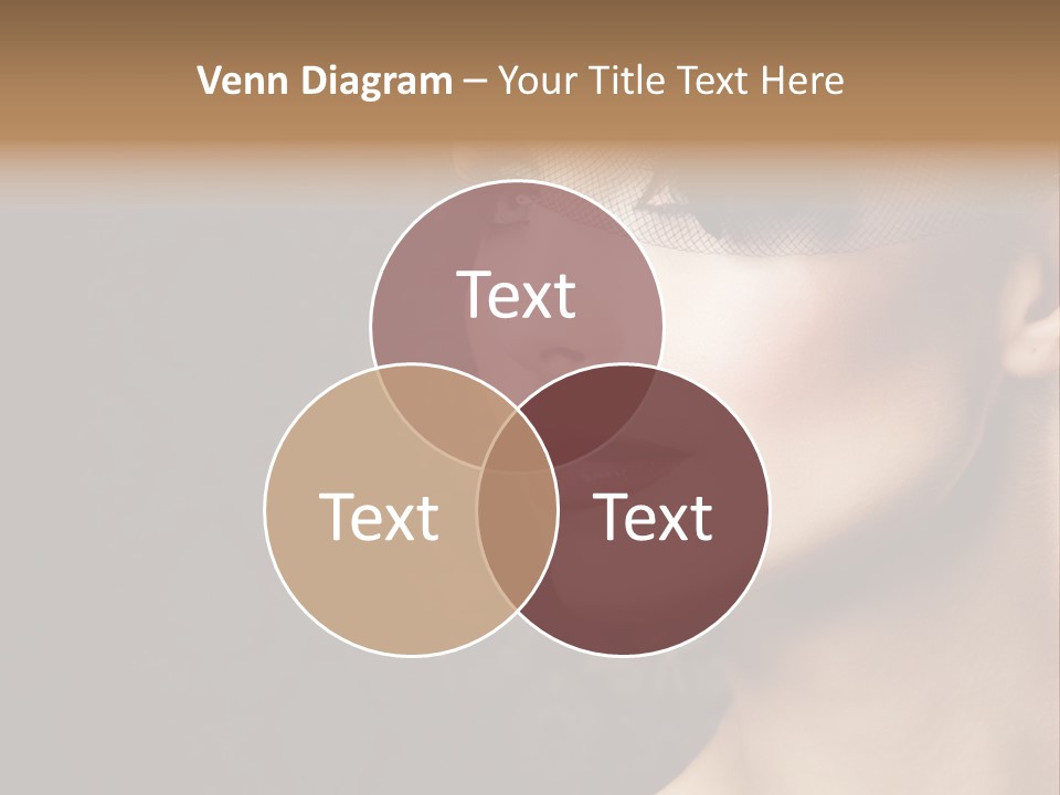 Grey Feather Smokey PowerPoint Template