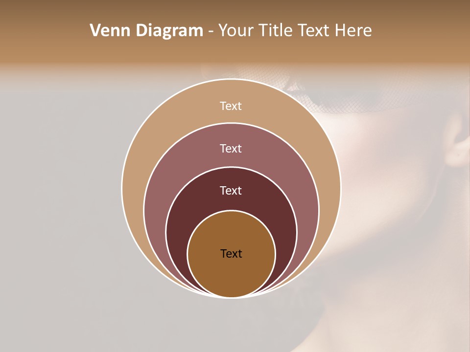 Grey Feather Smokey PowerPoint Template