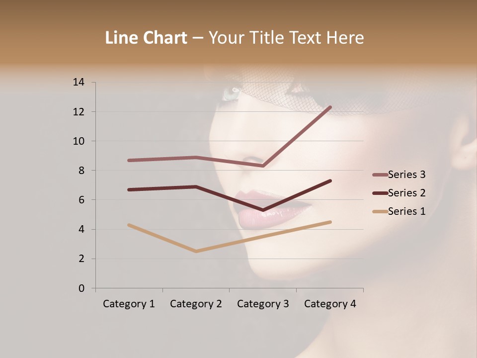 Grey Feather Smokey PowerPoint Template