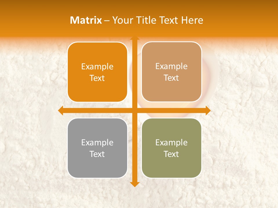 Shape Yellow White PowerPoint Template