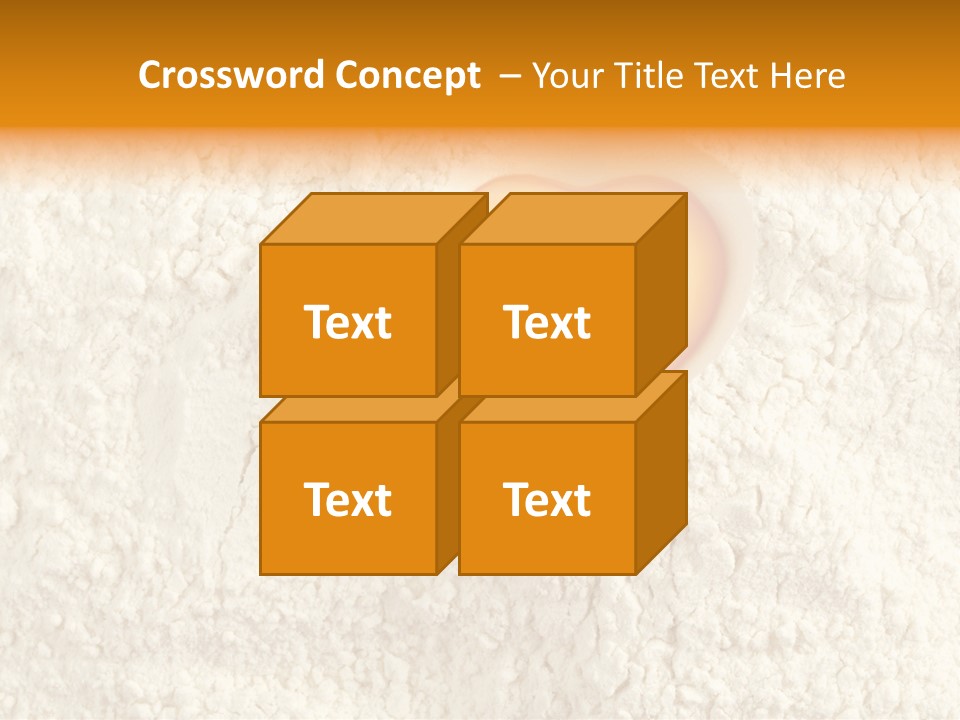 Shape Yellow White PowerPoint Template