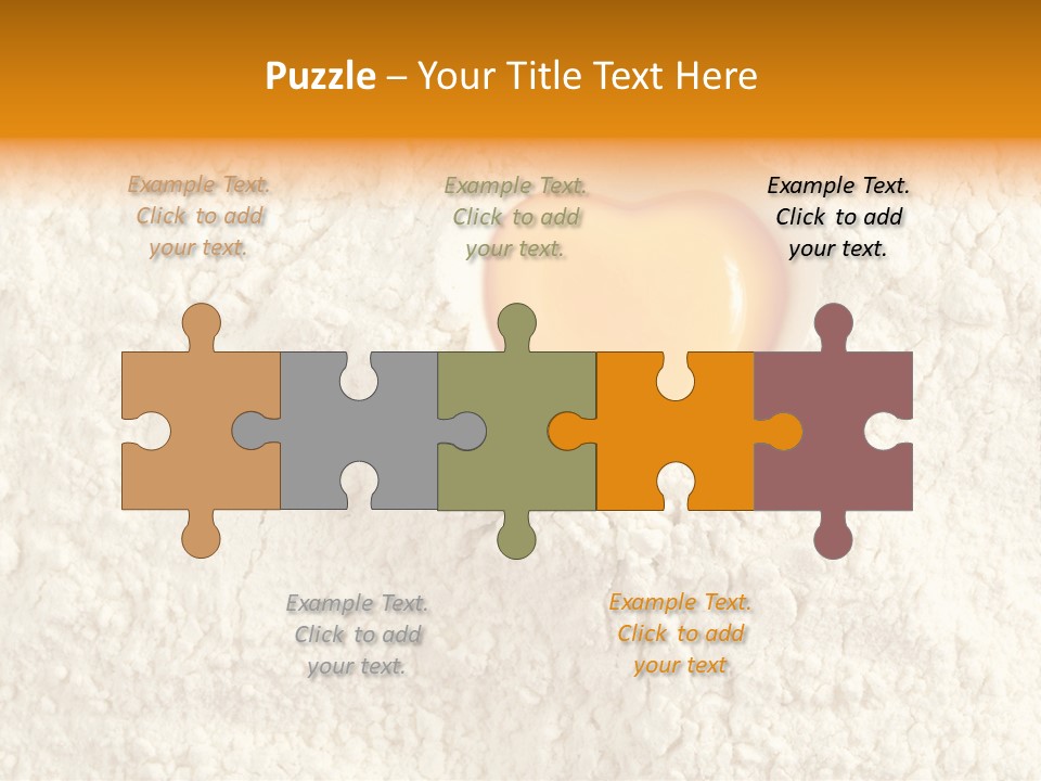 Shape Yellow White PowerPoint Template