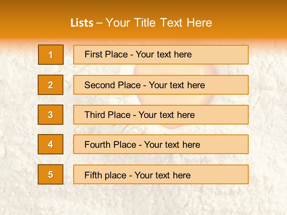 Shape Yellow White PowerPoint Template