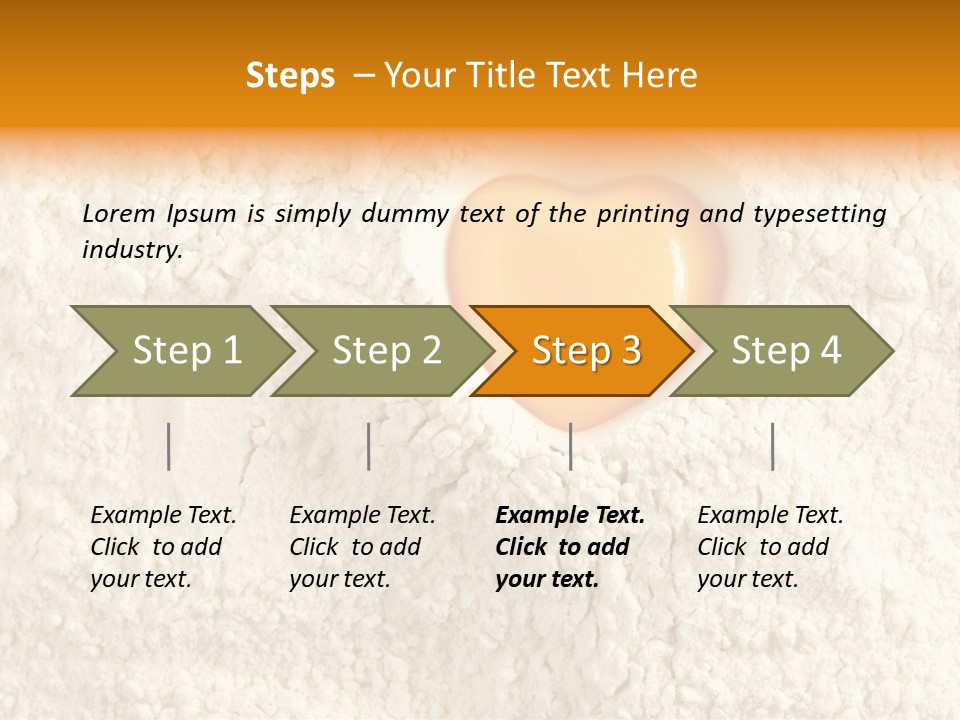 Shape Yellow White PowerPoint Template