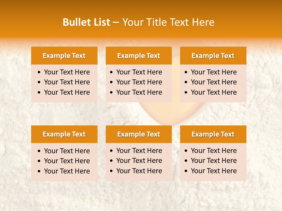 Shape Yellow White PowerPoint Template