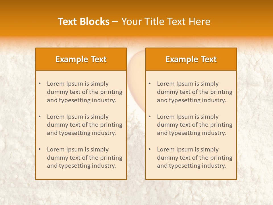 Shape Yellow White PowerPoint Template