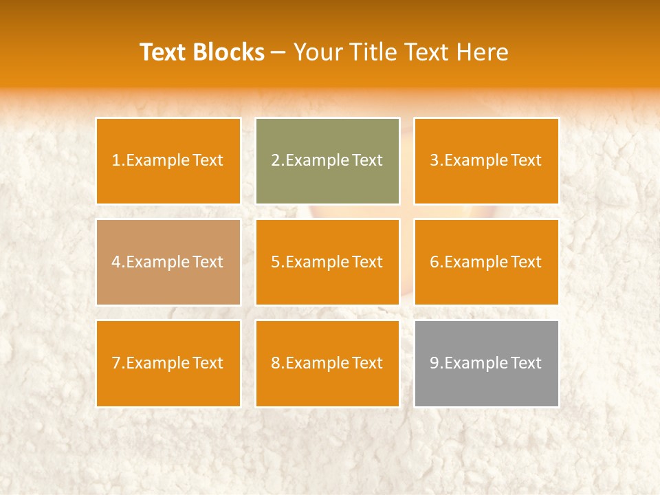 Shape Yellow White PowerPoint Template