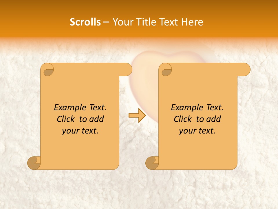 Shape Yellow White PowerPoint Template