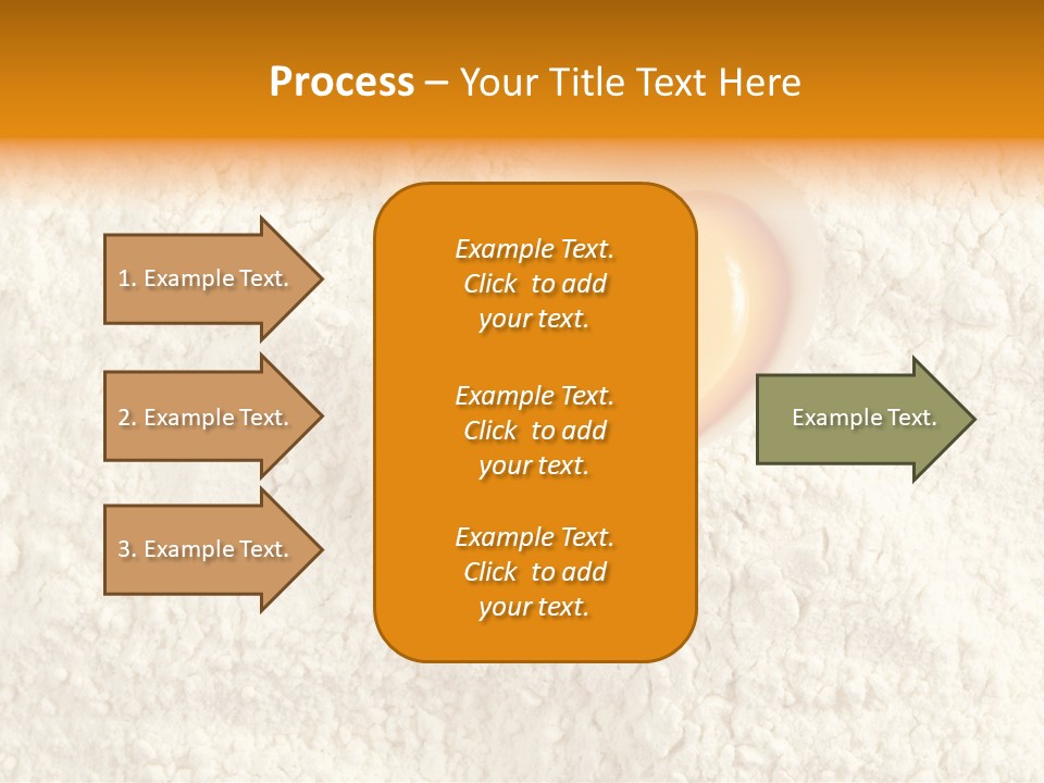 Shape Yellow White PowerPoint Template