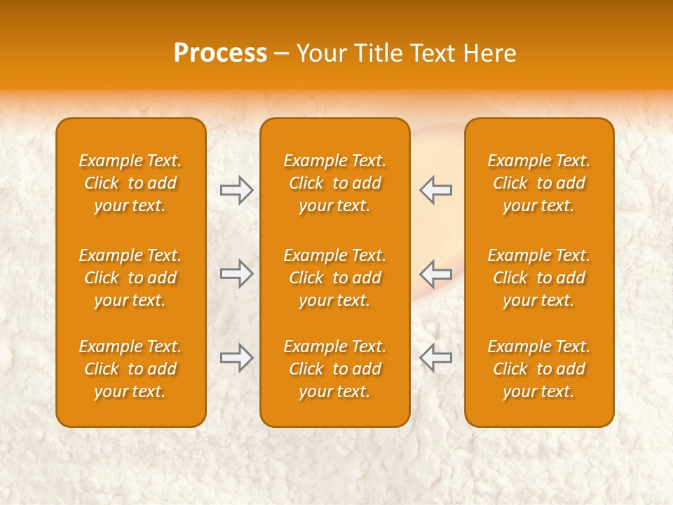Shape Yellow White PowerPoint Template