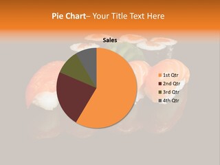 Squid Sushi Rolled PowerPoint Template