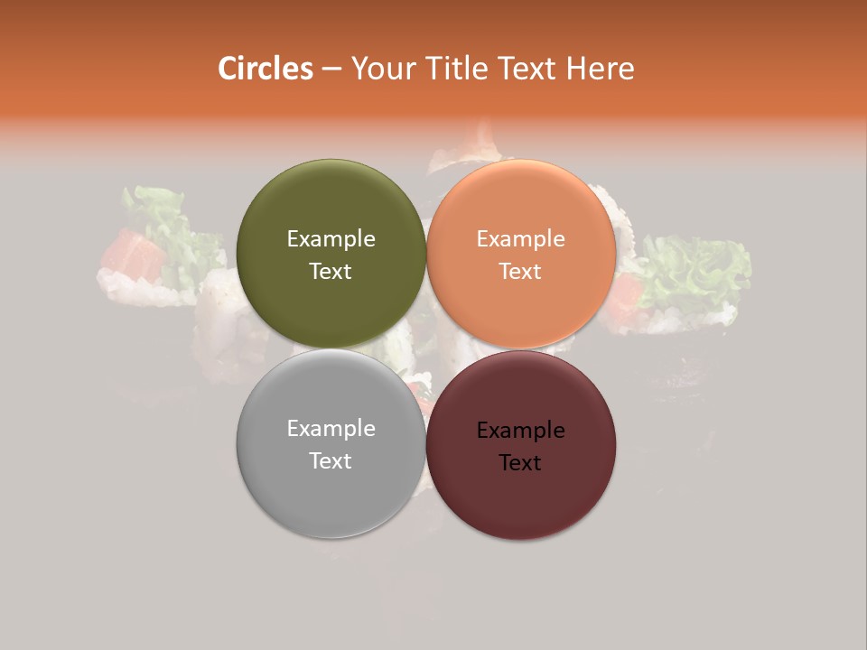 Seafood Maki Raw PowerPoint Template