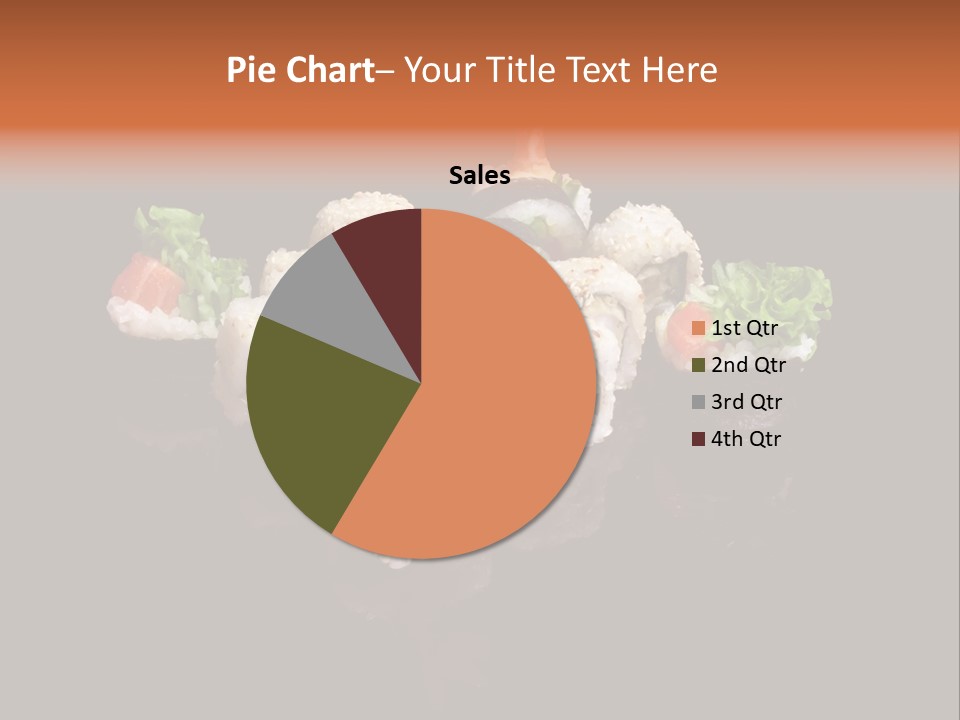 Seafood Maki Raw PowerPoint Template