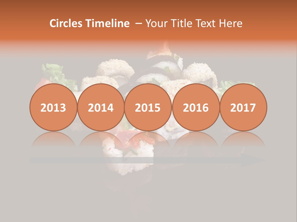 Seafood Maki Raw PowerPoint Template