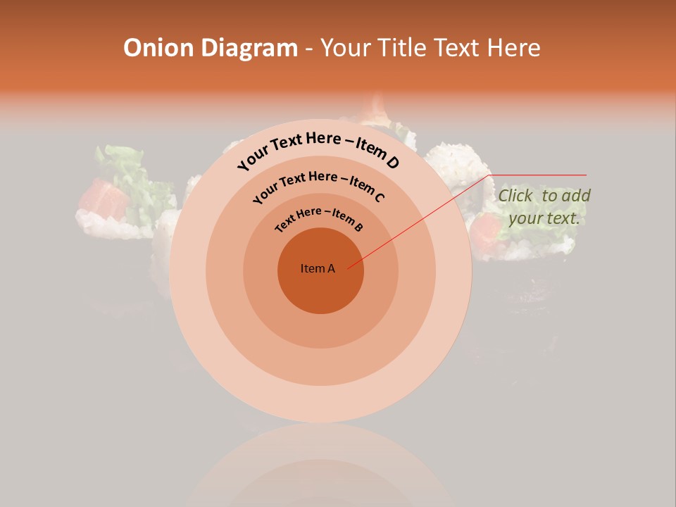 Seafood Maki Raw PowerPoint Template