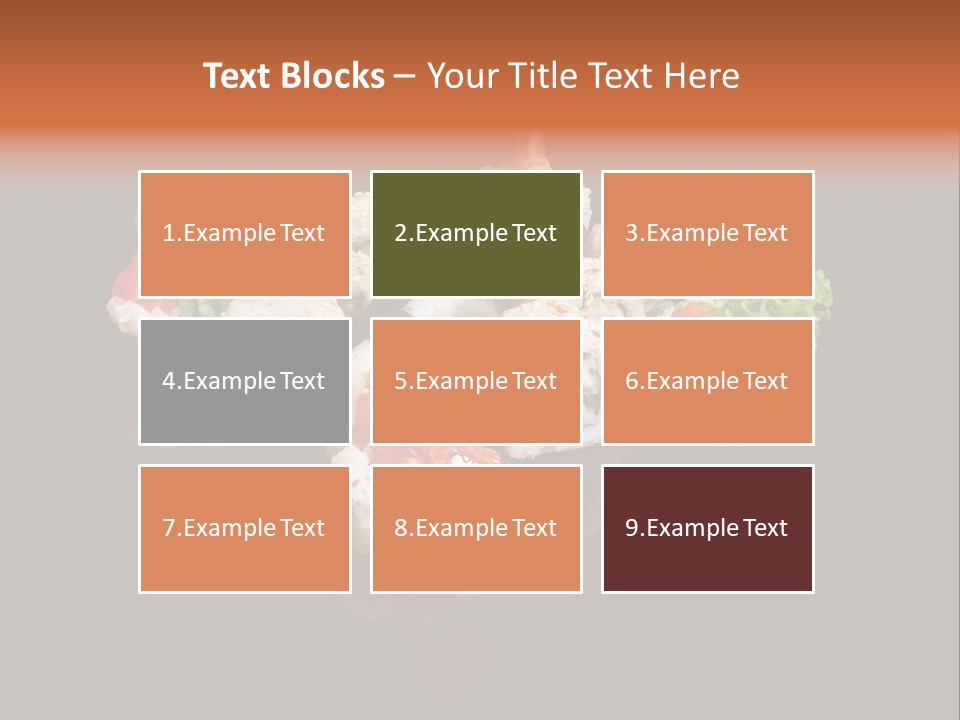 Seafood Maki Raw PowerPoint Template