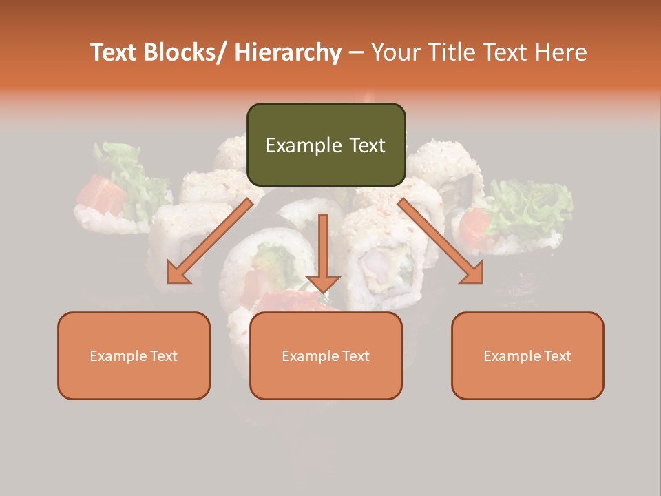 Seafood Maki Raw PowerPoint Template