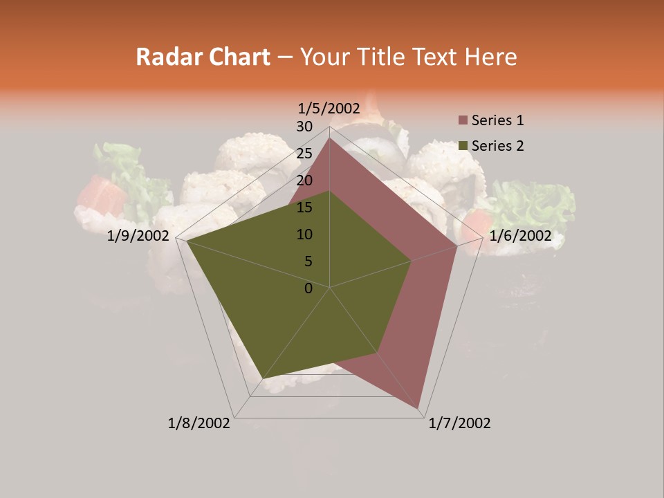 Seafood Maki Raw PowerPoint Template