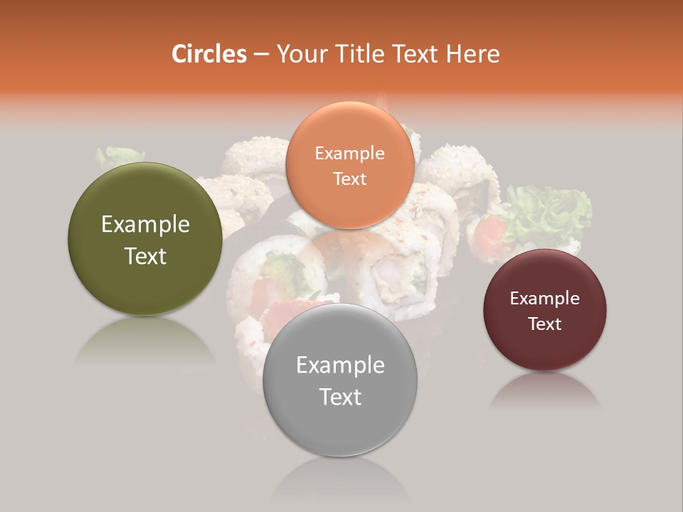 Seafood Maki Raw PowerPoint Template