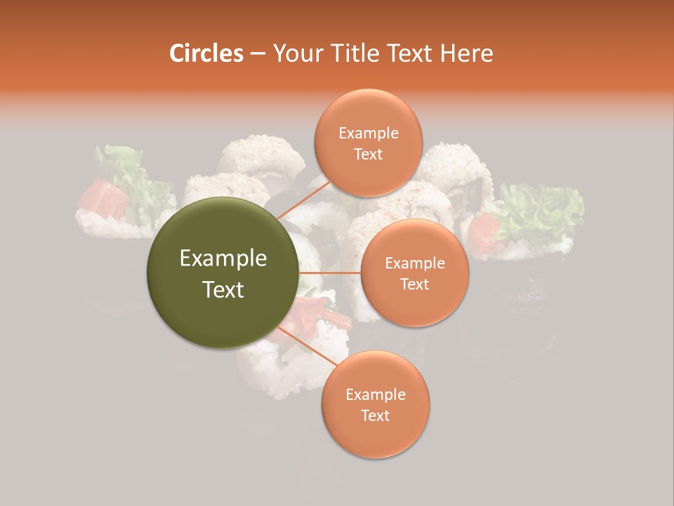 Seafood Maki Raw PowerPoint Template